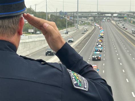 Crowds, law enforcement honor fallen Austin Police Officer Jorge Pastore
